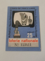 Luxembourg Loterie Nationale 1962 - Lottery Tickets
