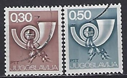 Jugoslavia 1973  Posthorn (o) Mi.1520-1521 - Oblitérés