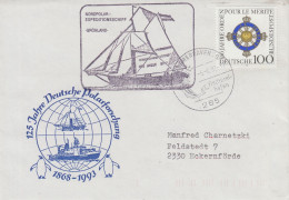 Germany  125J. Deutsche Polarforschung Bremerhaven 5.4.1993 (IT170B) - Events & Commemorations