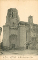 CPA- 81- LAVAUR - La Cathédrale SAINT-ALAIN - Édit. Berdoulat, Lavaur** 2 Scans** - Lavaur