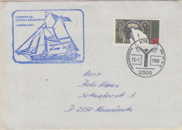 Germany  Nordpolar Expeditionsschiff Gronland Ca Kiel 13.7.1980 (IT171) - Events & Gedenkfeiern