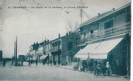 ALGERIE - TEBESSA - La Place De La Casbah - Le Cours Carnot - Tebessa