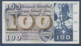 SUISSE  - 100 Francs  Du  5 - 1 -1970 - Switzerland