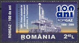 ROMANIA 2009 - 1v - MNH** Society Of Natural Gas - Petroleum - Mineral Gaz - Energy - Gaz