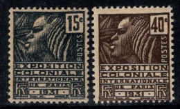 France 1930 Yv. 270-271 MNH 100% Colonial Exhibition, Paris - Unused Stamps