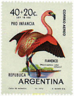 697312 MNH ARGENTINA 1970 PRO INFANCIA. AVES - Ongebruikt