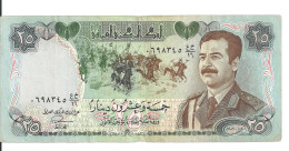 IRAK 25 DINARS 1986 VF P 73 - Irak