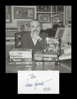 Dean Koontz - Écrivain Américain - Carte Dédicacée + Photo - 2001 - Schrijvers