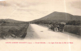 PHOTOGRAPHIE - Coupe Gordon Bennett - Circuit Michelin  - La Ligne Droite Dans Les Bois De Riom - Carte Postale Ancienne - Photographs