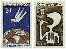 33805 MNH TUNEZ 1963 CAMPAÑA MUNDIAL CONTRA EL HAMBRE - Tunisie (1956-...)
