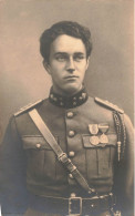 PHOTOGRAPHIE - Homme - Portrait D'un Soldat - Carte Postale Ancienne - Photographs