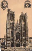 BELGIQUE - Bruxelles - Eglise Sainte Gudule - Carte Postale Ancienne - Monuments