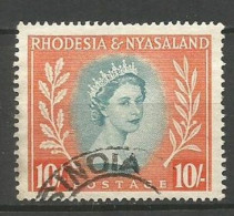 RODESIA YVERT NUM.  14 USADO - Rodesia & Nyasaland (1954-1963)