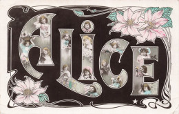 FANTAISIES - Alice - Colorisé - Carte Postale Ancienne - Baby's