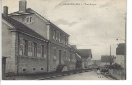 90 - GRANDVILLARS - T.Belle Vue Animée De L'Ecole Laîque - Grandvillars