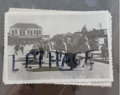 SYRIE DAMAS, STATION BUS NATIVE CAMEL PHOTOGRAPH EARLY 1900s #1/248 - Asie