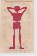 Papier Découpé . Squelette Skeleton Decoupis  Advert For Cabaret Catacumbas Catacombes Cuba Havana - A Systèmes