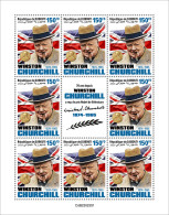 Djibouti  2023 Winston Churchill. (235) OFFICIAL ISSUE - Sir Winston Churchill