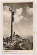 8356 SPIEGELAU, Rachel, Gipfelkreuz, 1955 - Regen
