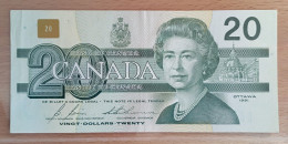Canada 20 Dollars 1991 VF XF - Canada