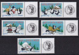 France Timbres Personnalisés N°3853A/3857A - Neuf ** Sans Charnière - TB - Unused Stamps