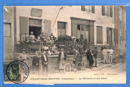 16 - Charente - Champagne Mouton - Le Militaire Et Ses Amis (N13970) - Autres & Non Classés