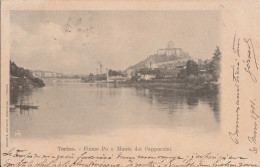 EARLY - TORINO - FIUME PO E MONTE DEI CAPPUCCINO - 1901 - Fiume Po