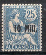 ALEXANDRIE Timbre-poste N°42* Neuf Charnière TB Cote : 6.00 € - Neufs