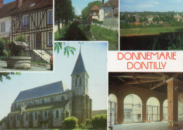 DONNEMARIE DONTILLY, MULTIVUE COULEUR   REF 11035 SOM - Donnemarie Dontilly