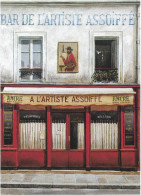 CPM - édit. CLAUDE AUBERT - RF 71 - A L'ARTISTE ASSOIFFE, Par ANDRE RENOUX - Caffé