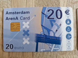 Stadion Card 20 Euro - Stadion Dak - 2002 - Ajax Amsterdam ArenA Card - The Netherlands - Tarjeta - - Andere & Zonder Classificatie