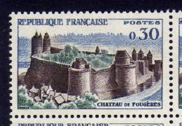 France - 1960  -  30 C. Chateau De Fougeres -Neuf** - MNH - Nuevos
