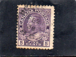 1922 Canada - King George V - Gebraucht