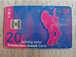 Stadion Card 20 Euro - A Day At The Amsterdam ArenA - 2003 - Ajax Amsterdam ArenA Card - The Netherlands - Tarjeta - - Andere & Zonder Classificatie