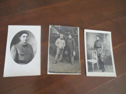 X3 Carte Photo Militaria Guerre Syrie Rayade 1926 - Personen