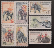 SD)1958, LAOS, THE ELEPHANT IN LEOSIAN CULTURE, MNH AND MINT - Laos