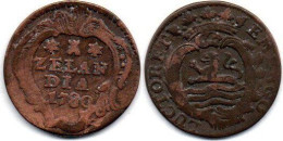 MA 25057 / Pays Bas - Netherlands - Niederlande 1 Duit 1780 Zeeland TTB - Monnaies Provinciales
