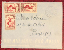 Cambodge, Divers (1ère émission) Sur Enveloppe TAD Kratie 13.8.1953 Pour La France - (B1702) - Camboya