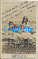 214020 REAL PHOTO & ART COSTUMES THE GIRL'S WITH FISH POSTAL POSTCARD - Photographs