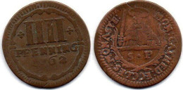 MA 25061 / Munster IIII Pfennig 1762 TB - Monedas Pequeñas & Otras Subdivisiones