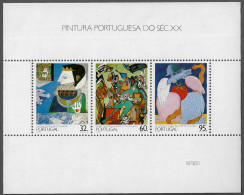 PORTUGAL STAMP - 1990 Paintings Of The 20th Century MINISHEET MNH (A1#115) - Nuevos