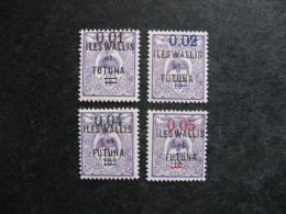 A). Wallis Et Futuna:  TB Série  N° 26 Au N° 29, Neufs X . - Unused Stamps