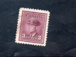 1942 Canada - King George VI In Uniforme Da Ammiraglio - Gebraucht