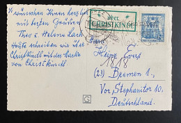 Österreich 1960 Christkindl-Postkarte Mit Mi. 1049 (Bauten) Christkindl Sonderstempel Gestempelt/o - Briefe U. Dokumente