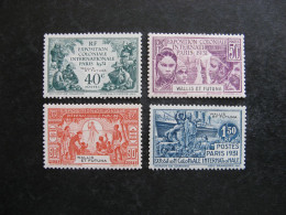 Wallis Et Futuna:  TB Série  N° 66 Au N° 69, Neufs X . - Unused Stamps