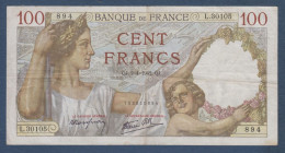 100 Francs  Sully  Du 2 - 4 - 1942 - 100 F 1939-1942 ''Sully''