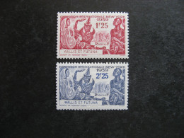 Wallis Et Futuna: TB  Paire N° 70 Et N° 71, Neufs X. - Unused Stamps