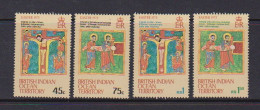 BRITISH  INDIAN  OCEAN  TERRITORY     1973    Easter    Set  Of  4    MH - Territoire Britannique De L'Océan Indien