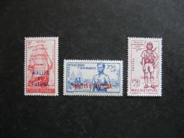 B). Wallis Et Futuna:  TB Série  N° 87 Au N° 89, Neufs XX . - Unused Stamps