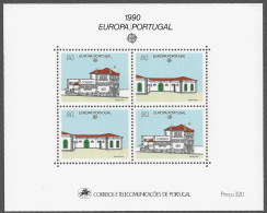 PORTUGAL STAMP - 1990 EUROPA Stamps - Post Offices MINISHEET MNH (A1#111) - Nuevos